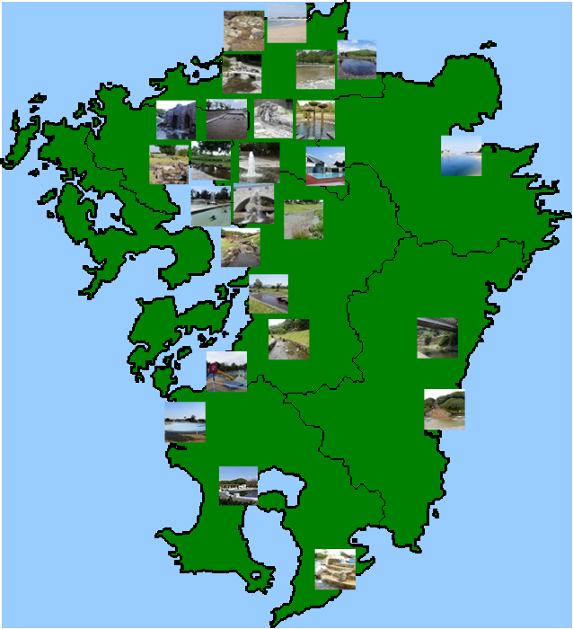 九州ワクワク公園マップ