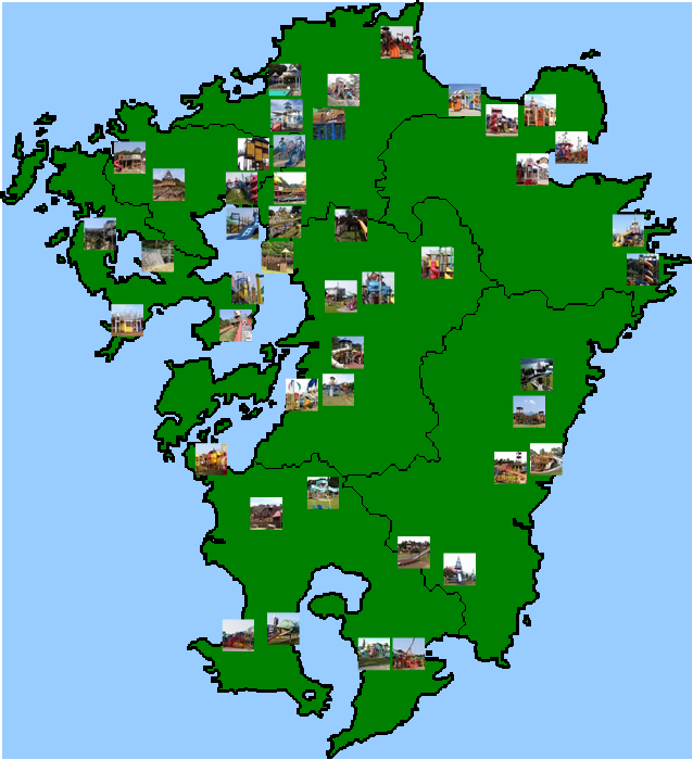 九州巨大複合遊具マップ